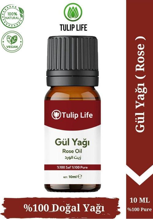 Gül Yağı % 100 Doğal Aroma Gül Yağı ( Rose Oil ) 10 Ml