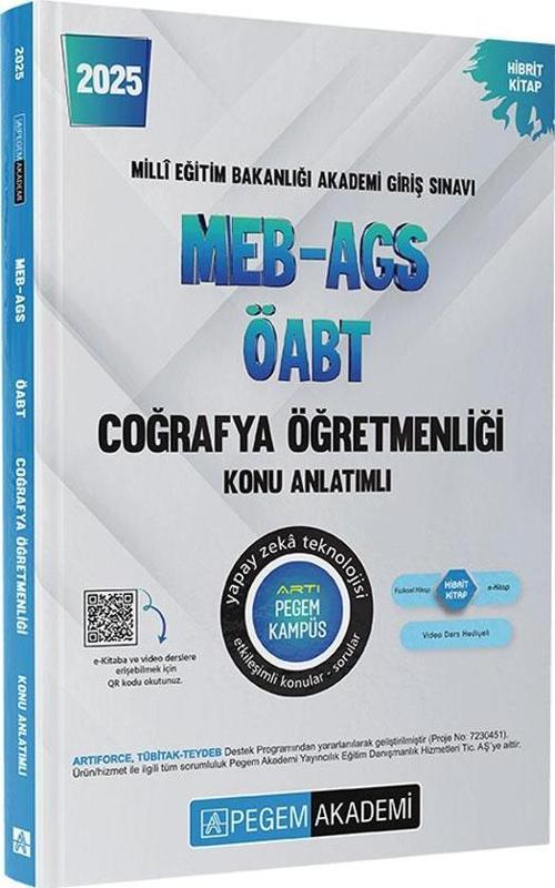 2025 MEB-AGS-ÖABT Coğrafya Öğretmenliği Konu Anlatımlı