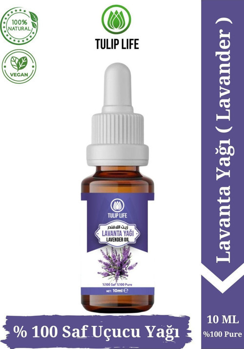 Lavanta Uçucu Yağı Saf Ve Doğal Cam Damlalıklı 10 Ml