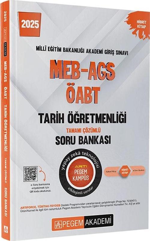 2025 MEB-AGS-ÖABT Tarih Öğretmenliği Tamamı Çözümlü Soru Bankası