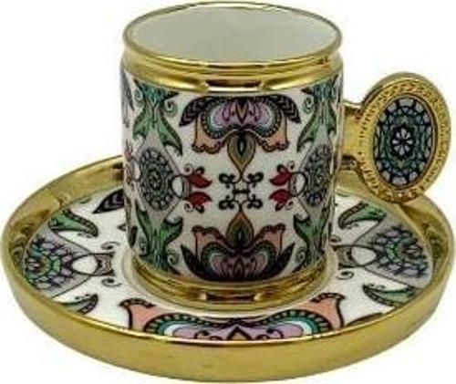 Royking Ricamo 6lı Kahve Fincan Takımı MOR-SOMON BKY 001