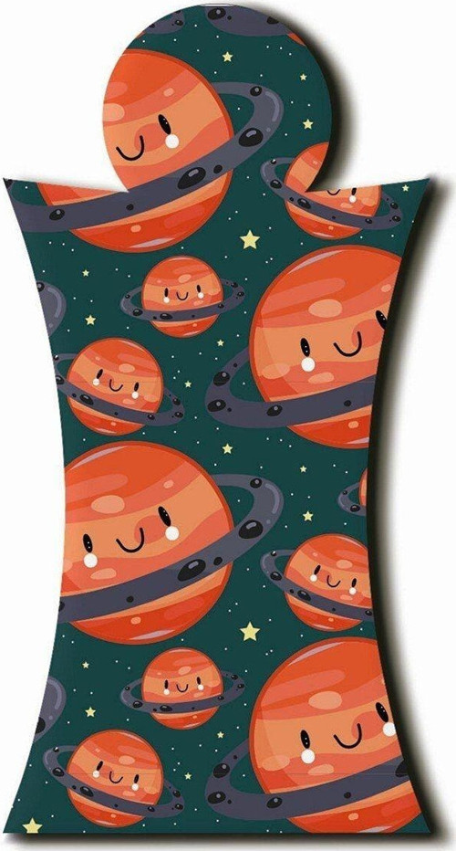 I Harfli Kawaii Gezegen Desenli Magnet