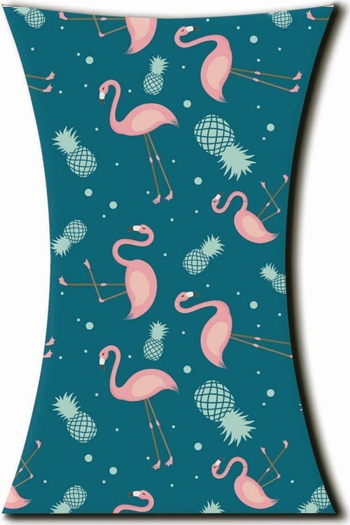I Harfli Flamingo Desenli Magnet