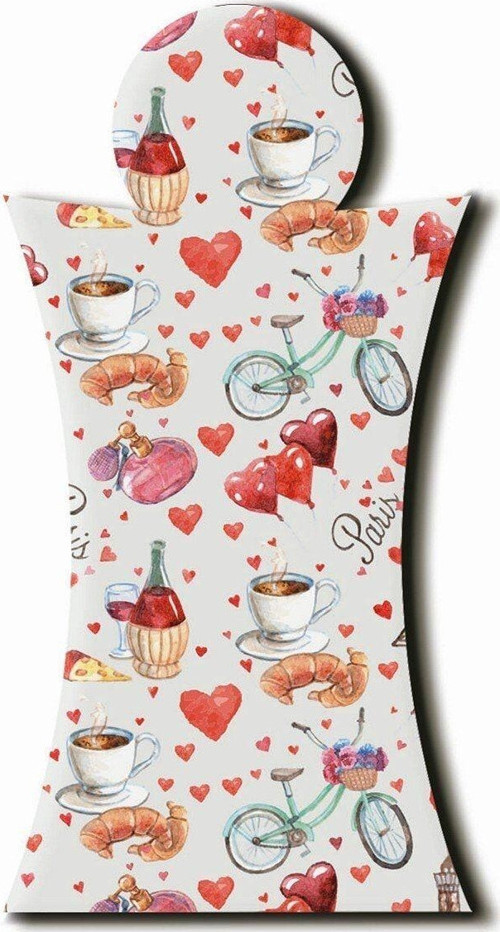I Harfli Paris Desenli Magnet