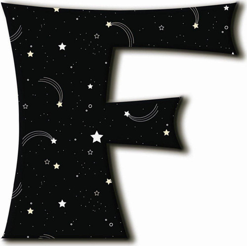 F Harfli Halley Desenli Magnet