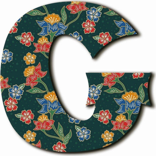 G Harfli Etnik Desenli Magnet