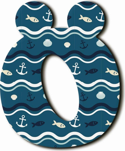 Ö Harfli Marine Desenli Magnet