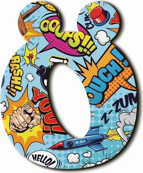 Ö Harfli Pop Art Desenli Magnet