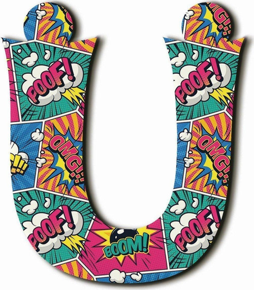 Ü Harfli Pop Art Desenli Magnet