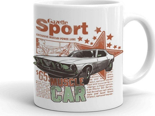 Muscle Car Seramik Kupa