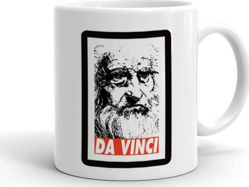 Da Vinci Beyaz Seramik Kupa