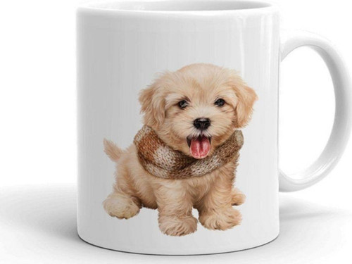 Yavru Köpek Seramik Kupa