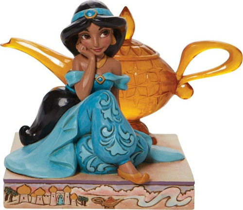 Jasmine Ve Cin Lamba Figür Biblo