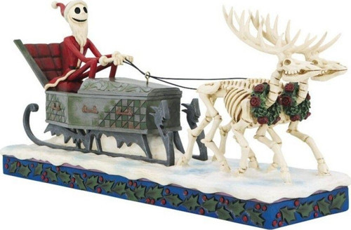 Jack Skellington Kızak Figür Biblo
