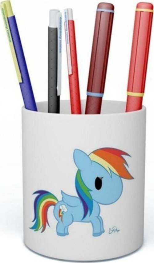 Mavi Unicorn Seramik Kalemlik