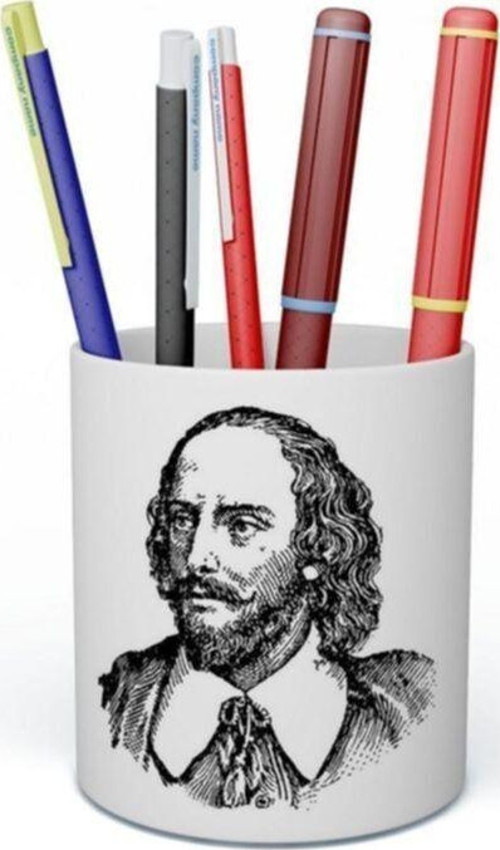 Shakespeare Tasarım Seramik Kalemlik