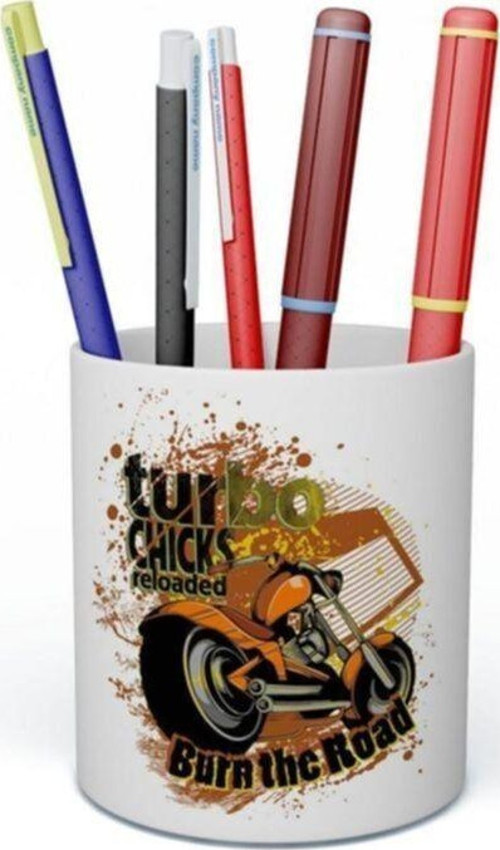 Turbo Chicks Tasarım Seramik Kalemlik