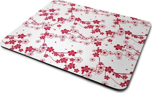 Kırmızı Çiçekler Mouse Pad