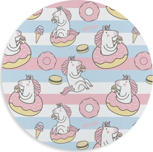 Unicorn Yuvarlak Mouse Pad