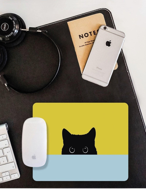 Siyah Kedi Mouse Pad