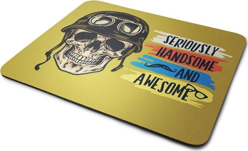 Yakışıklı Ve Mükemmel Kurukafa Mouse Pad