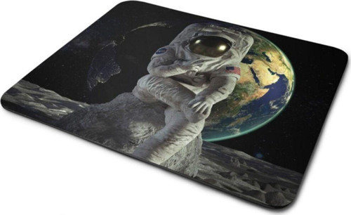 Astronot Ve Dünya Mouse Pad