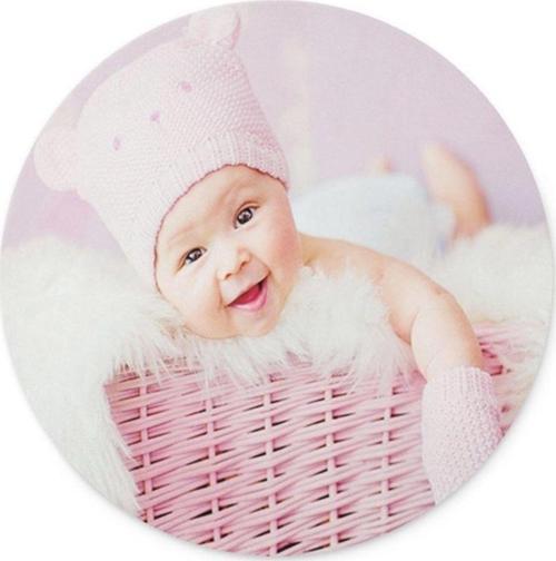Masum Bebek Yuvarlak Mouse Pad
