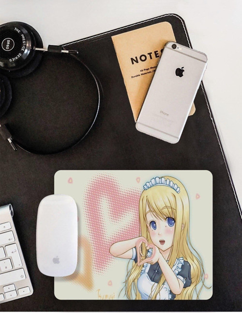 Anime Girl Mouse Pad