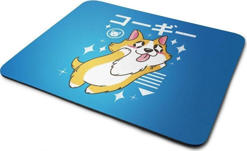 Kawaii Corgi Köpek Mouse Pad