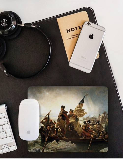 Wall Paint Peace Mouse Pad