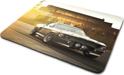 Siyah Mustang Spor Araba Mouse Pad
