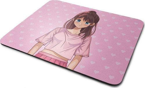Anime Kız Dikdörtgen Kaymaz Taban Mouse Pad