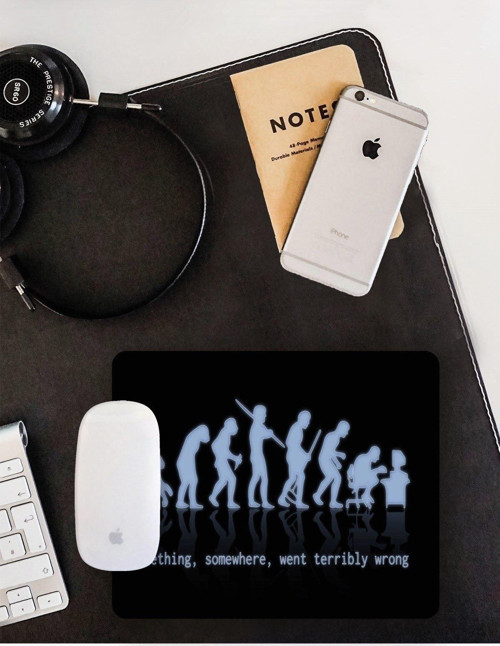 Something Went Terribly Wrong Mouse Pad