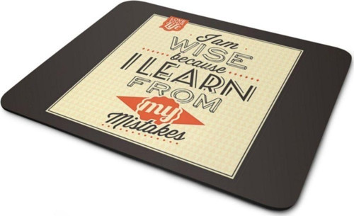 I M Wise Because Mouse Pad