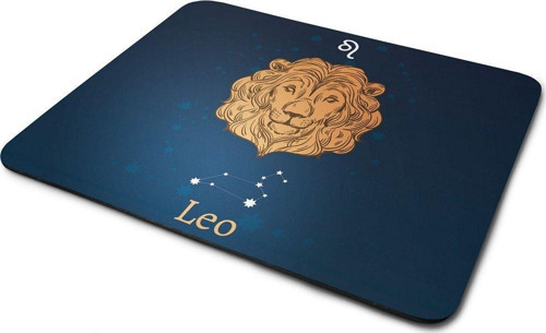 Aslan Burcu Yıldız Haritası Dikdörtgen Kaymaz Taban Mouse Pad