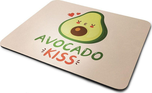 Avakado Öpücük Dikdörtgen Mouse Pad