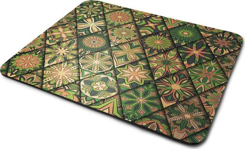Tropikal Desenli Dikdörtgen Mouse Pad