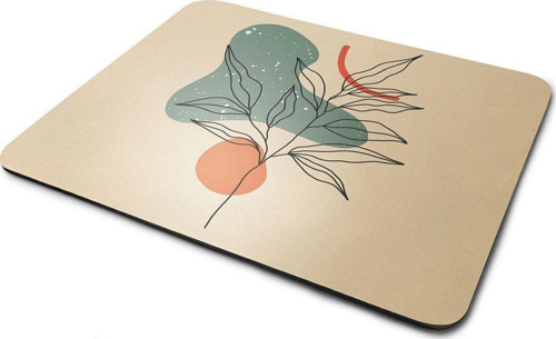 Soyut Tasarım Dikdörtgen Kaymaz Taban Mouse Pad