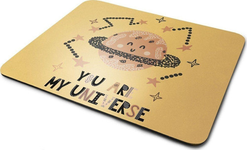 Sen Benim Gezegenimsin Dikdörtgen Kaymaz Taban Mouse Pad