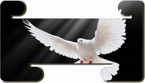Beyaz Güvercin Mdf Yatay Ve Dikey Baskılı Tablet Tutucu Stand