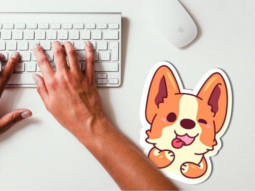 Sevimli Köpek Şeklinde Özel Tasarım Mouse Pad