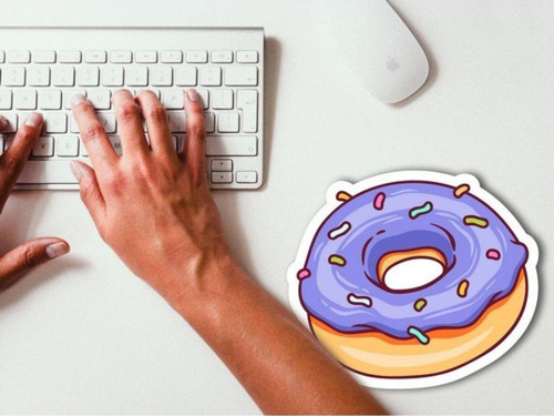Donut Şeklinde Özel Tasarım Mouse Pad