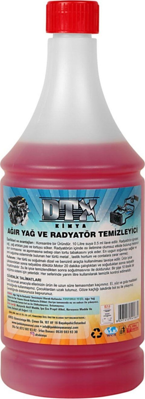Ağır Yağ Sökücü Konsantre (1/5) 1 Litre