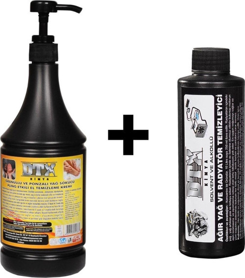 Granürlü El Temizleme Kremi Sabunu 1 Kg & Alkollü Intercooler Temizleme Sıvısı 250 Ml