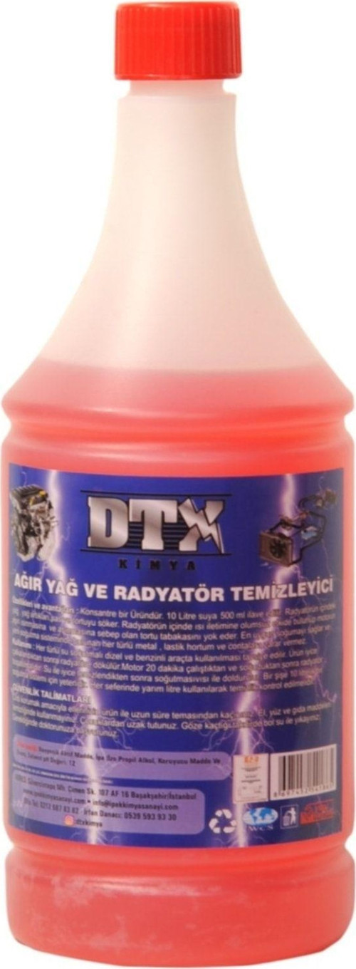 Ağır Yağ Ve Radyatör Temizleme Ilacı 500 Ml