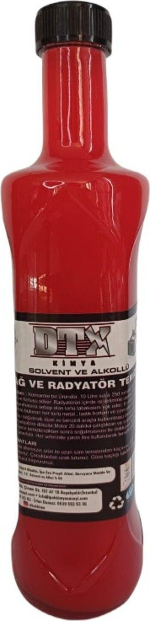 Alkollü Solventli Radyatör Temizleyici Ultra Plus 500 Ml