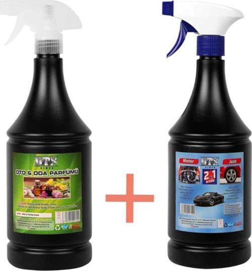 Motor Ve Jant Temizleme Ilacı Yağ Sök. Etkili 1 Lt & Oto, Oda Ve Ortam Kokusu 500 Ml