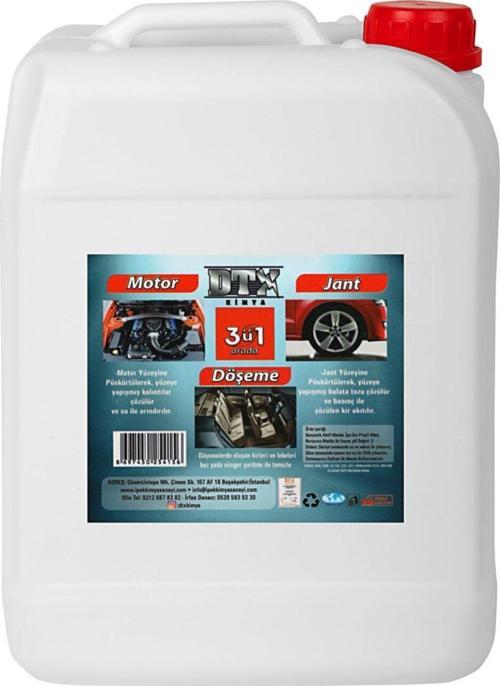 Döşeme Jant Ve Motor Temizleme Sıvısı Yağ Sökücü 5 Lt