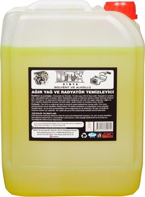 Solventli Radyatör Ve Soğutma Sistemi Temizleyici 5L