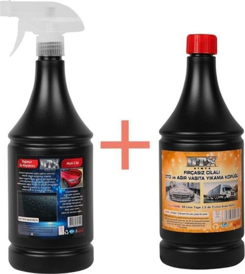 Yağmur Su Kaydırıcı, Hızlı Cila 1 Lt & Oto, Motor Ve Yıkama Sıvısı 1 Lt